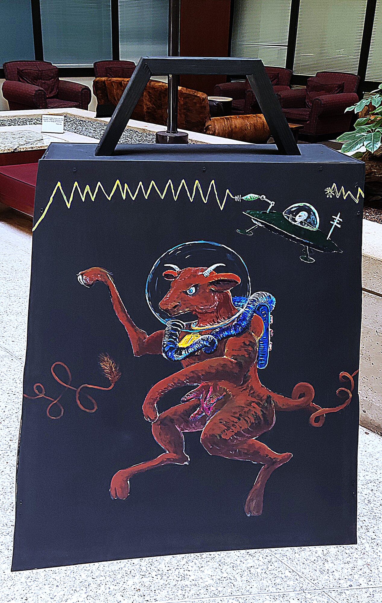 The Angry Cow from Space Cowbell